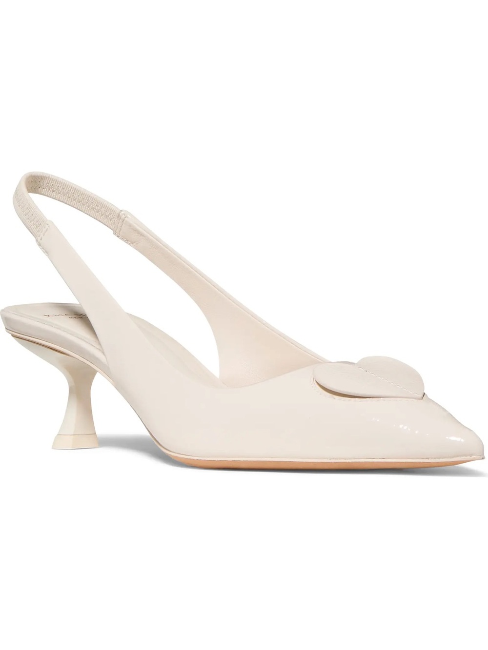 Kate Spade lover crinkle patent leather slingback pump